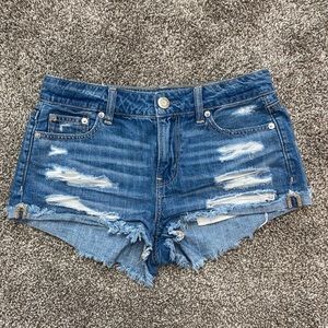 AE Denim Short Shorts